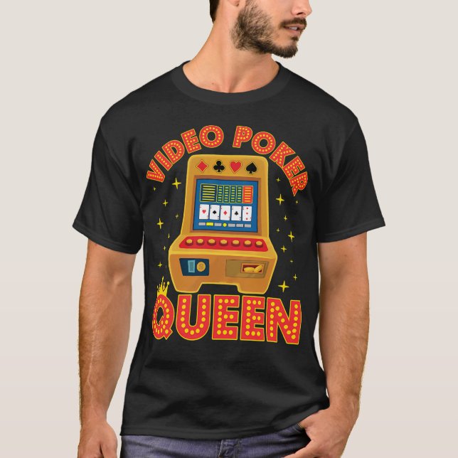 Camiseta Rainha do Vídeo Pôquer (Frente)