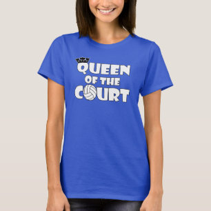 Camiseta Rainha do voleibol das mulheres do t-shirt bonito