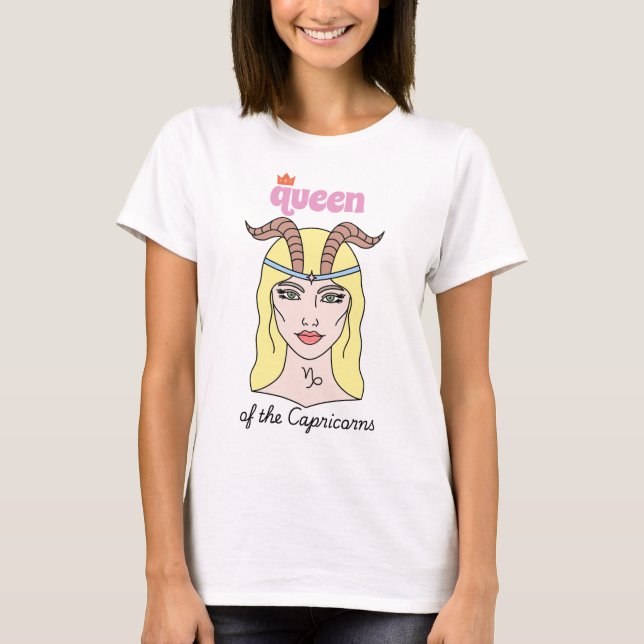 Camiseta Rainha dos Capricórnios (Frente)