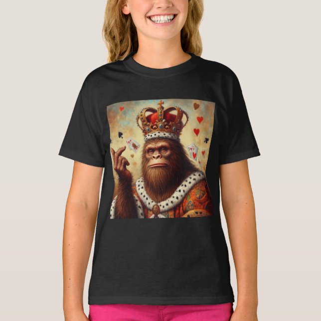 Camiseta Rainha dos Corações Bigfoot (Frente)