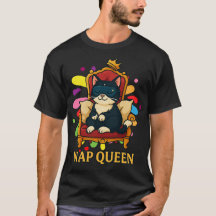 Rainha dos Naps - Design de Gato Louco