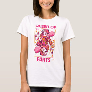 Camiseta Rainha dos Pum Royal Flatulência Humor Pum