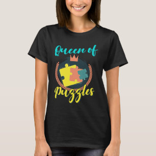 Camiseta Rainha dos Puzzles  enigma