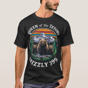 Camiseta Rainha Dos Tetons Grizzly 399