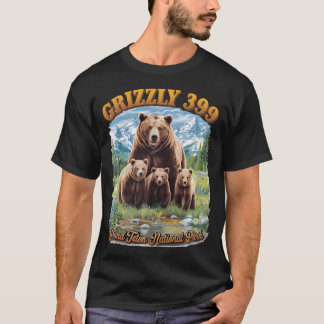 Camiseta Rainha Dos Tetons Grizzly 399 Parque Nacional - 19