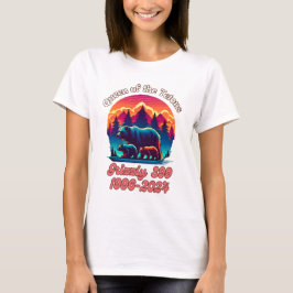 Camiseta Rainha dos Tetons Grizzly 399 Tributo 1996-2024