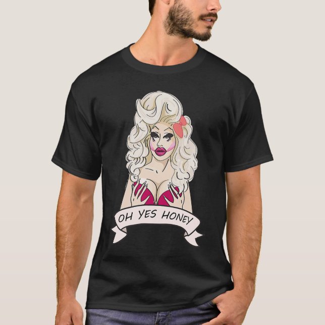 Camiseta Rainha Drag Oh Mel sim (Frente)