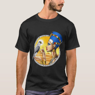 Camiseta Rainha egípcia Nefertiti