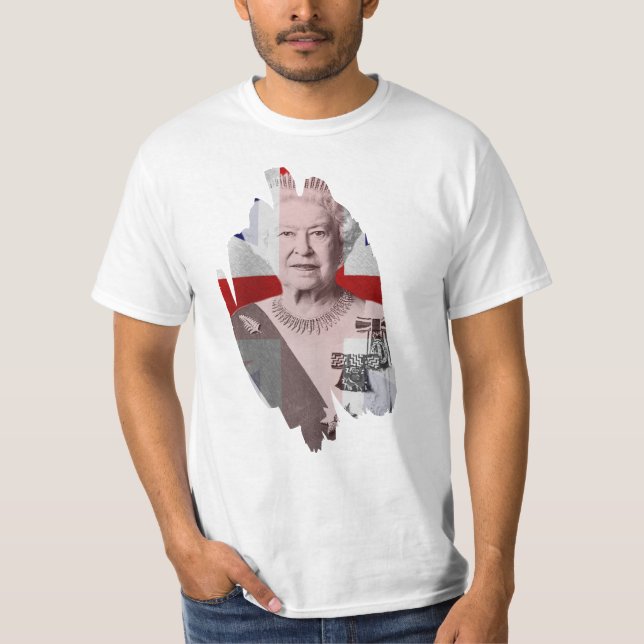 Camiseta Rainha Elizabeth (Frente)