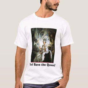 Camiseta Rainha Elizabeth