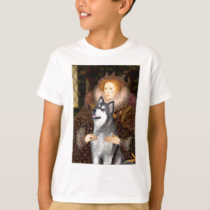 Camiseta Rainha Elizabeth I - Alaskan Malamute