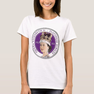 Camiseta Rainha Elizabeth II 2022, Platinum Jubilee 70