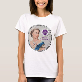 Camiseta Rainha Elizabeth II 2022 Platinum Jubilee 70 Anni