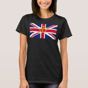 Camiseta Rainha Elizabeth II Coroa Britânica Majestade Rain
