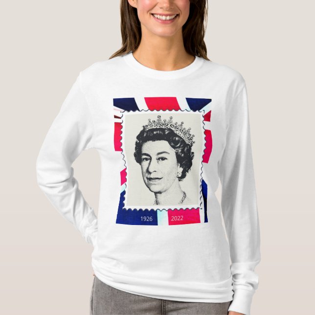 Camiseta Rainha Elizabeth II PIR 1926-2022 (Frente)
