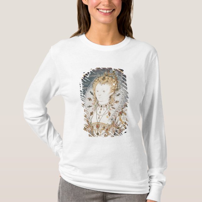 Camiseta Rainha Elizabeth mim, c.1595-1600 (Frente)
