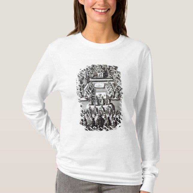 Camiseta Rainha Elizabeth mim e o parlamento (Frente)