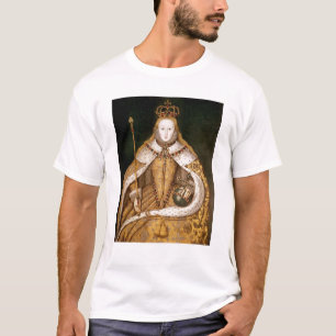 Camiseta Rainha Elizabeth mim em vestes da coroação