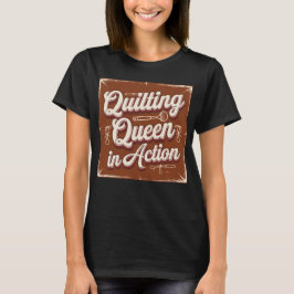 Camiseta Rainha em Ação