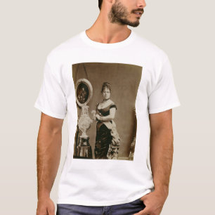 Camiseta Rainha Emma (1836-85) (fotografia do sepia)