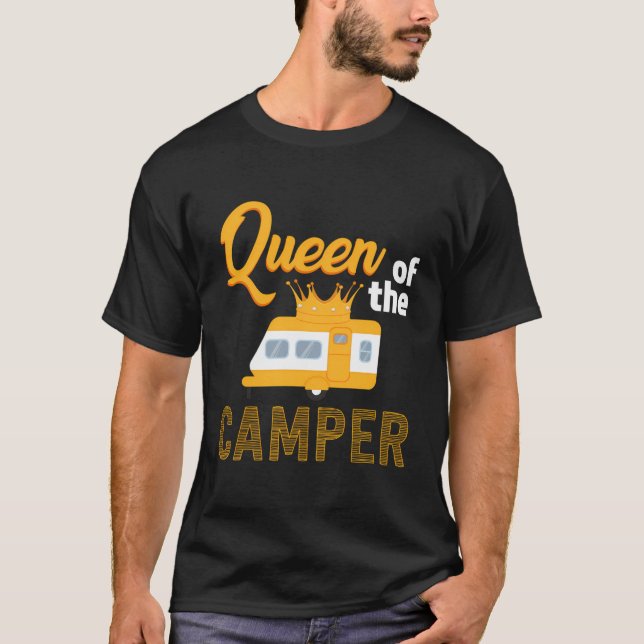 Camiseta Rainha Engraçada Da Campanha, Coisa Do Presente Pa (Frente)
