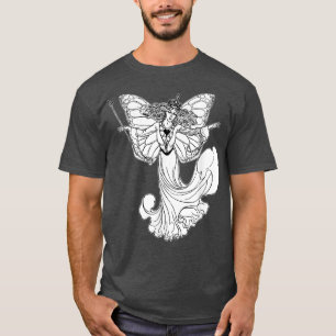 Camiseta Rainha Fada Grunge Fairycore — Algodão estético gó