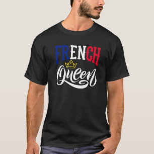 Camiseta Rainha Francesa França Bandeira França