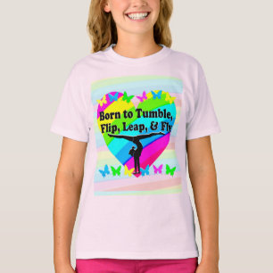CAMISETA RAINHA GINÁSTICA DE ALTO VOO