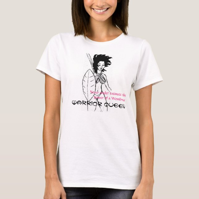 Camiseta rainha guerreira (Frente)