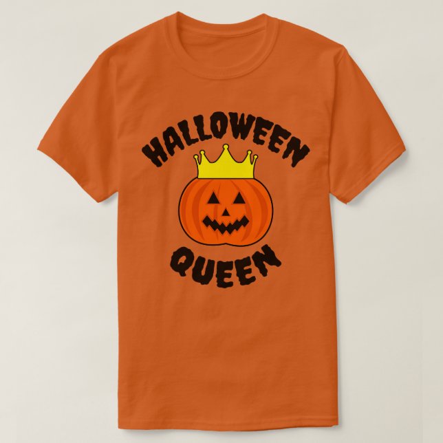 Camiseta Rainha Halloween (Frente do Design)