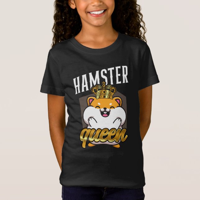 Camiseta Rainha Hamster (Frente)
