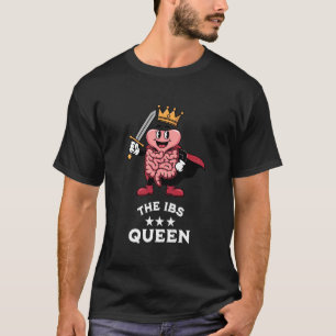 Camiseta Rainha IBS Frase Engraçada Intestinos Diarréia