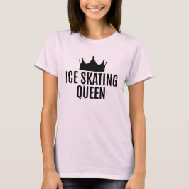 Camiseta Rainha Ice de Patinação - Patinação no Gelo