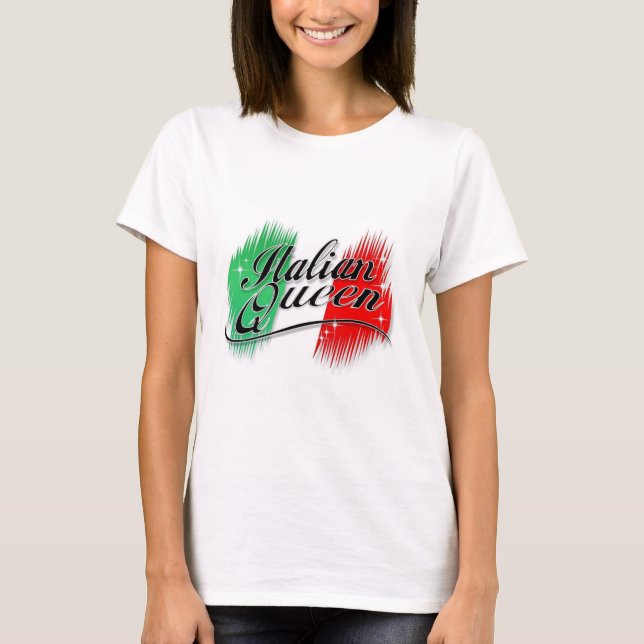 Camiseta Rainha italiana (Frente)