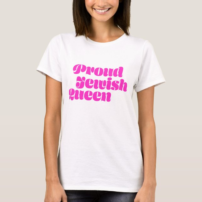 Camiseta Rainha Judia Orgulhosa (Frente)