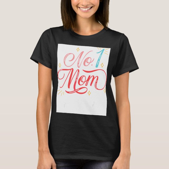 Camiseta Rainha Mãe É A Melhor Mãe Do Dia 1 (Frente)