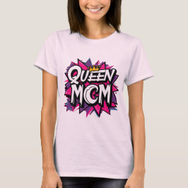 Camiseta Rainha Mãe - Gráfico de Roupas Urbanas