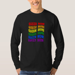Camiseta Rainha Mãe Lgbt Orgulho Não Binário Sexo Orgulho N