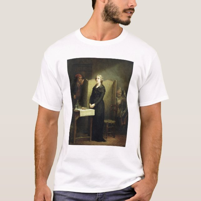 Camiseta Rainha Marie Antoinette no Conciergerie (Frente)
