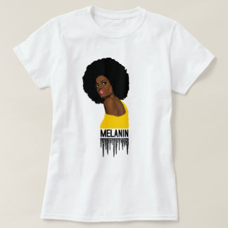 Camiseta Rainha Melanina Africana