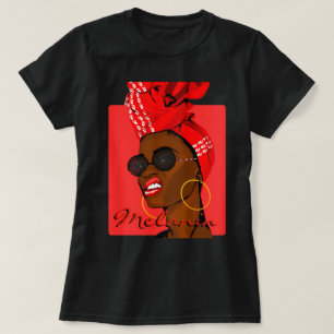 Camiseta Rainha Melanina Africana