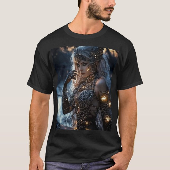 Camiseta Rainha Mística da Luz (Frente)