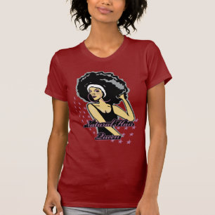 Camiseta Rainha natural do cabelo