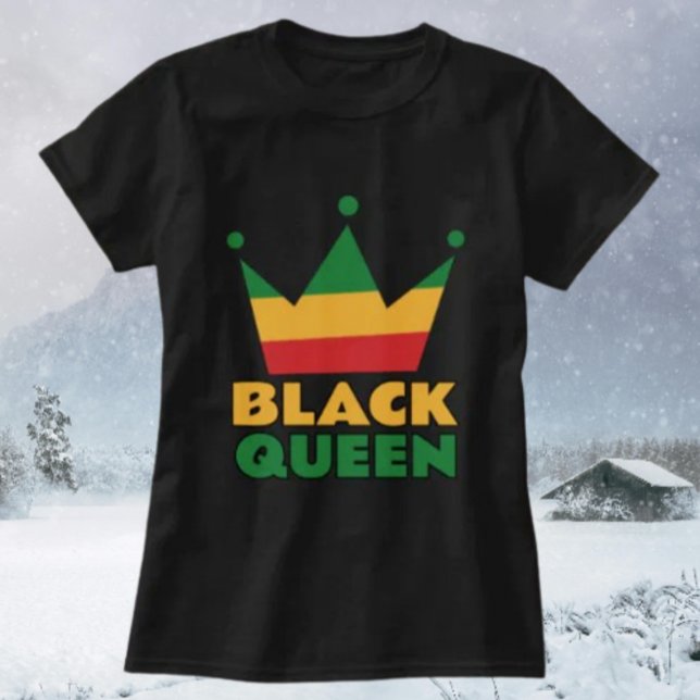Camiseta Rainha Negra (Criador carregado)