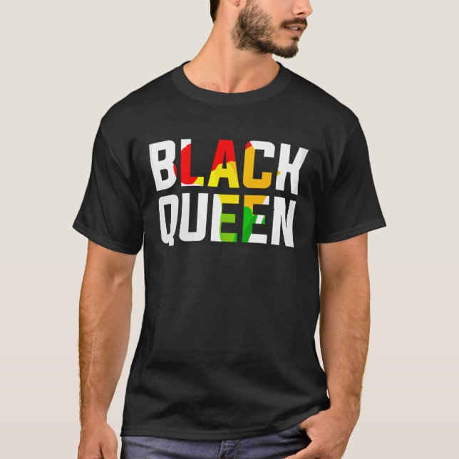 Camiseta Rainha Negra, a peça mais poderosa do jogo (Frente)