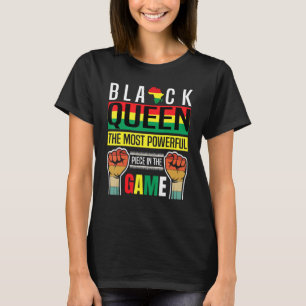 Camiseta Rainha Negra A Peça Mais Poderosa Do Jogo