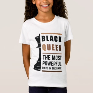 Camiseta Rainha Negra A Peça Mais Poderosa Do Jogo 2