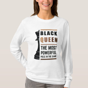 Camiseta Rainha Negra A Peça Mais Poderosa Do Jogo 2