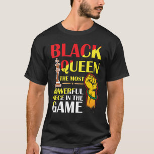 Camiseta Rainha Negra A Peça Mais Poderosa do Jogo Gi