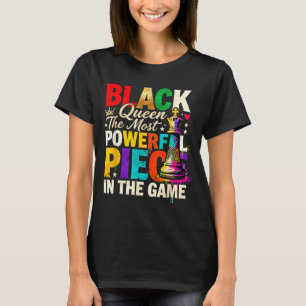 Camiseta Rainha Negra A Peça Mais Poderosa No Jogo Orgulho